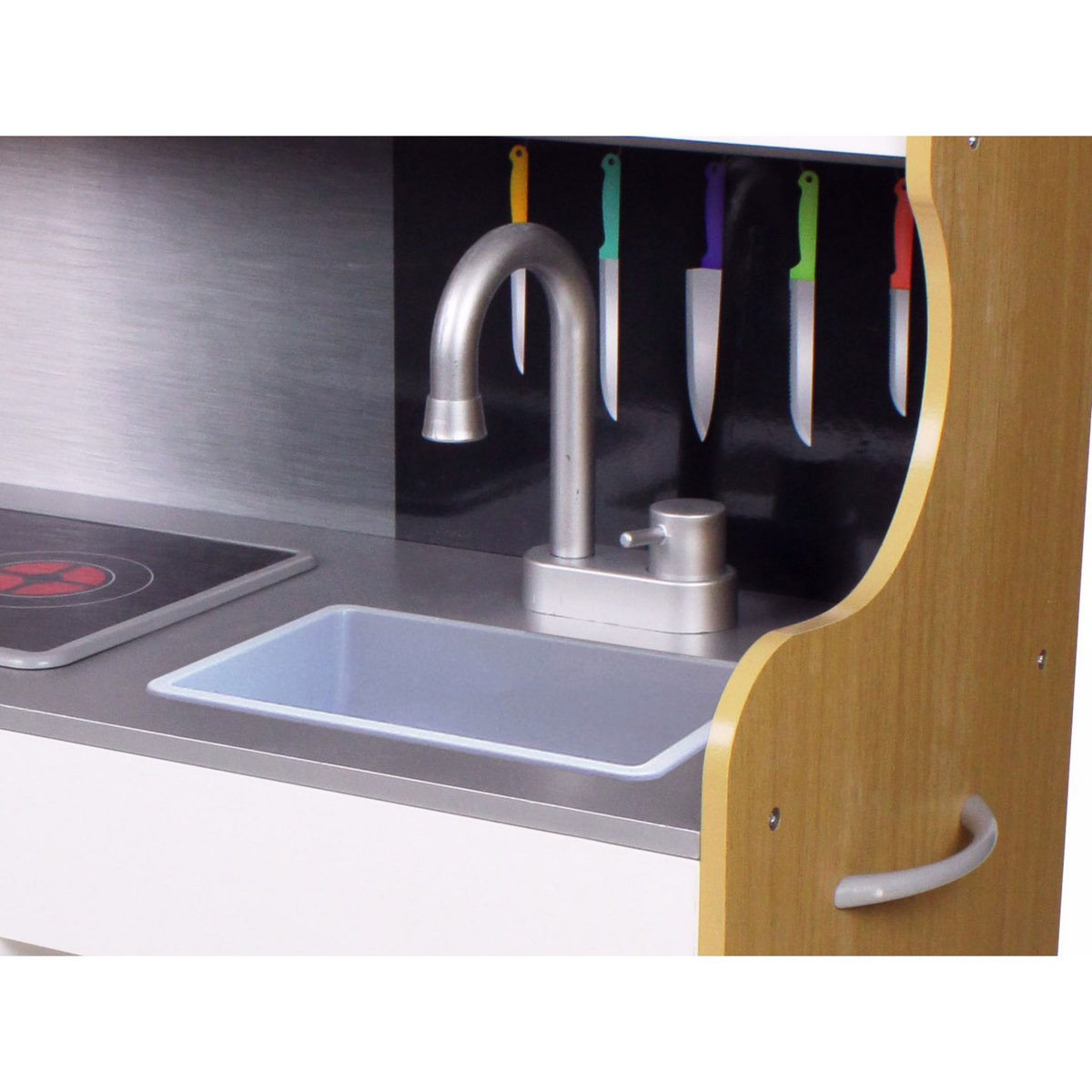 LG DISTRIBUTION Maxi cuisine en bois XXL avec fonctions sonores