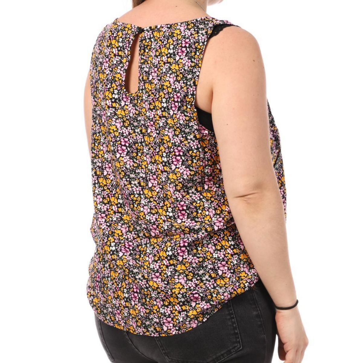 Vero Moda Débardeur Imprimé /Rose Femme Vero Moda CURVE Tigers Eye