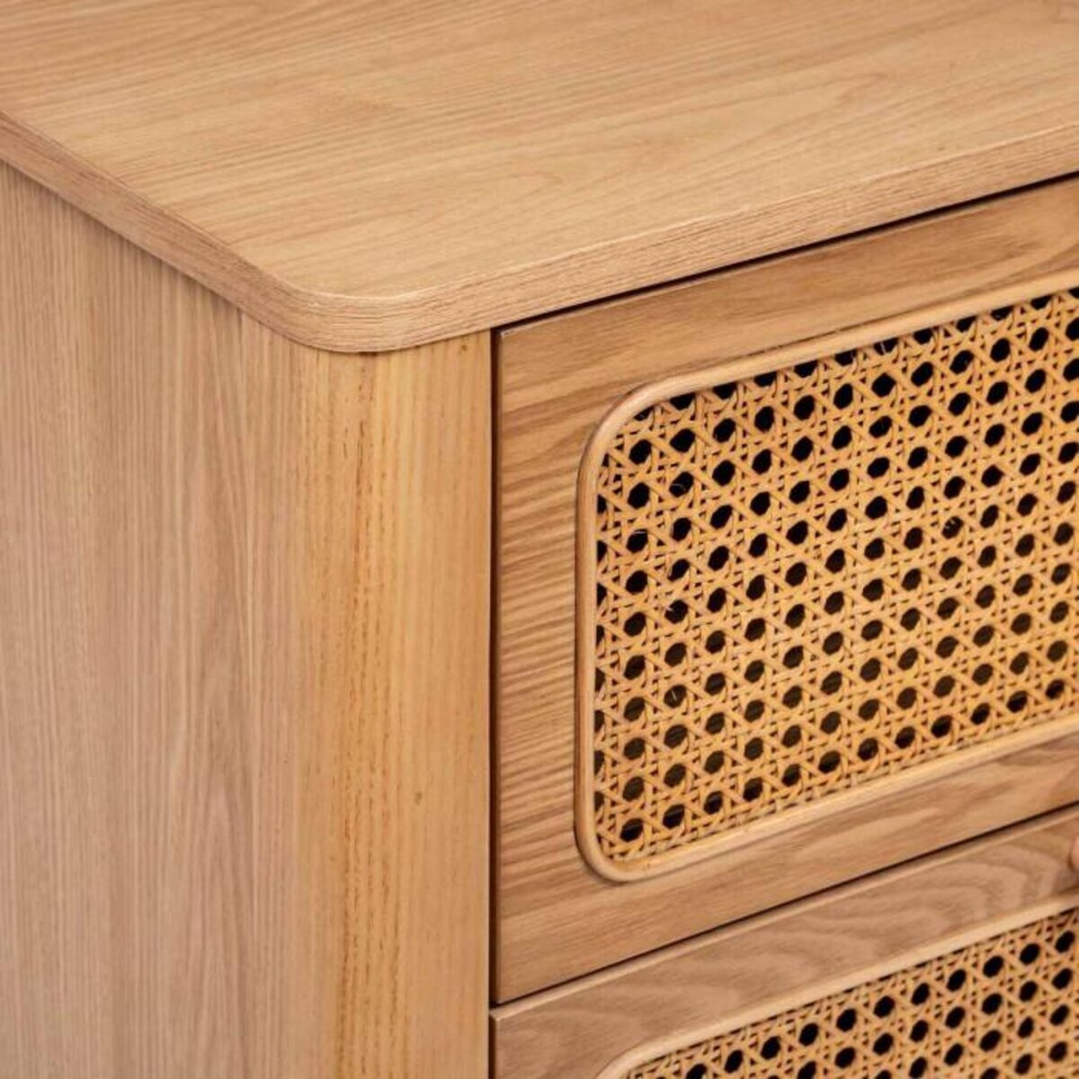 ATMOSPHERA Chiffonnier 4 Tiroirs  Tiria  103cm Marron