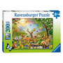 Voir la diapositive 1 : RAVENSBURGER Ravensburger Puzzle Beautiful Deer Family, 200st. XXL 133529