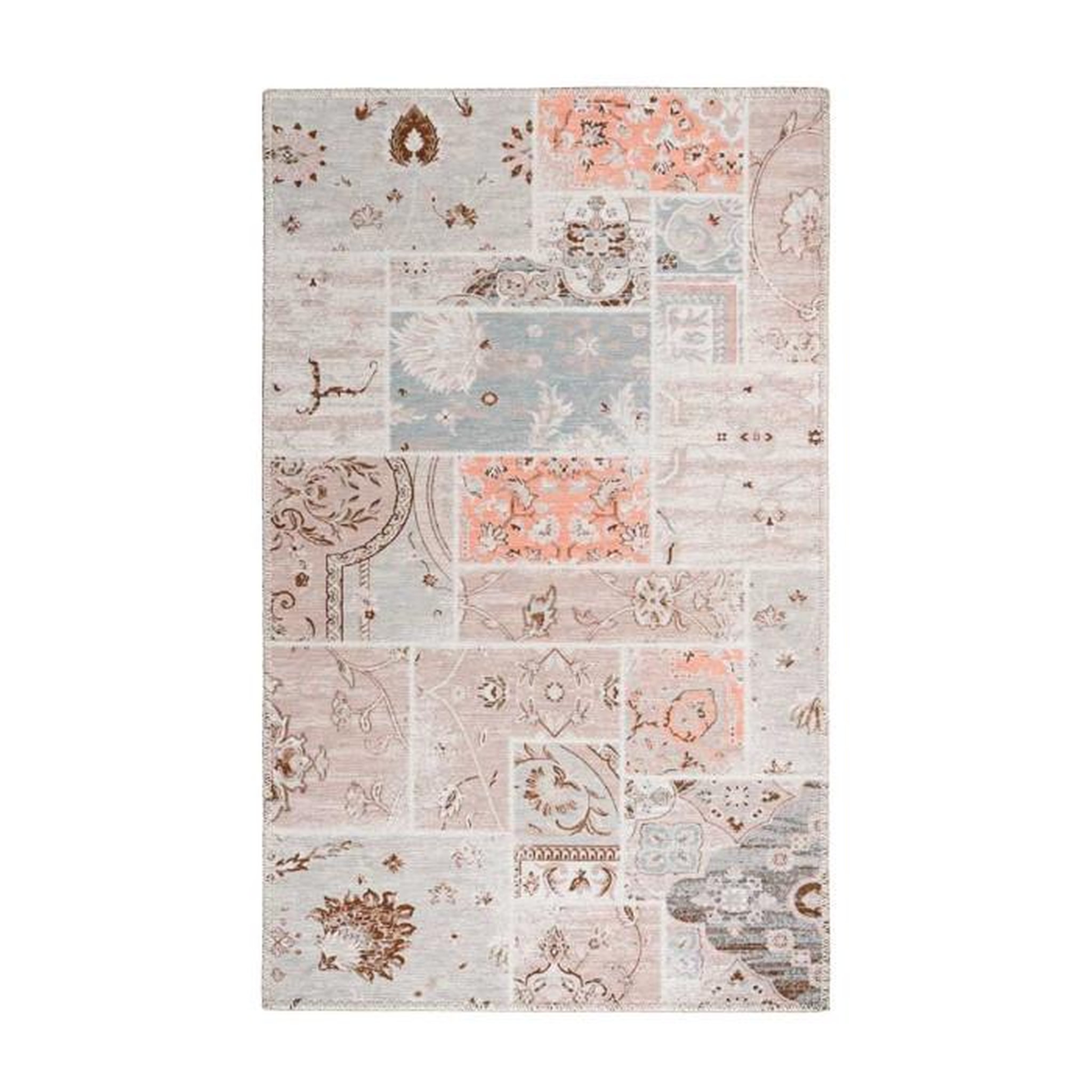 Paris Prix Tapis Tissé Imprimé Vintage  Peron II  Multicolore. Coloris disponibles : Multicolore