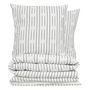 Voir la diapositive 2 : ATMOSPHERA Housse de couette 260x240 + 2 taies coton KAIN