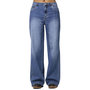 Voir la diapositive 1 : Pieces Jean Loose Bleu Femme Pieces Femma