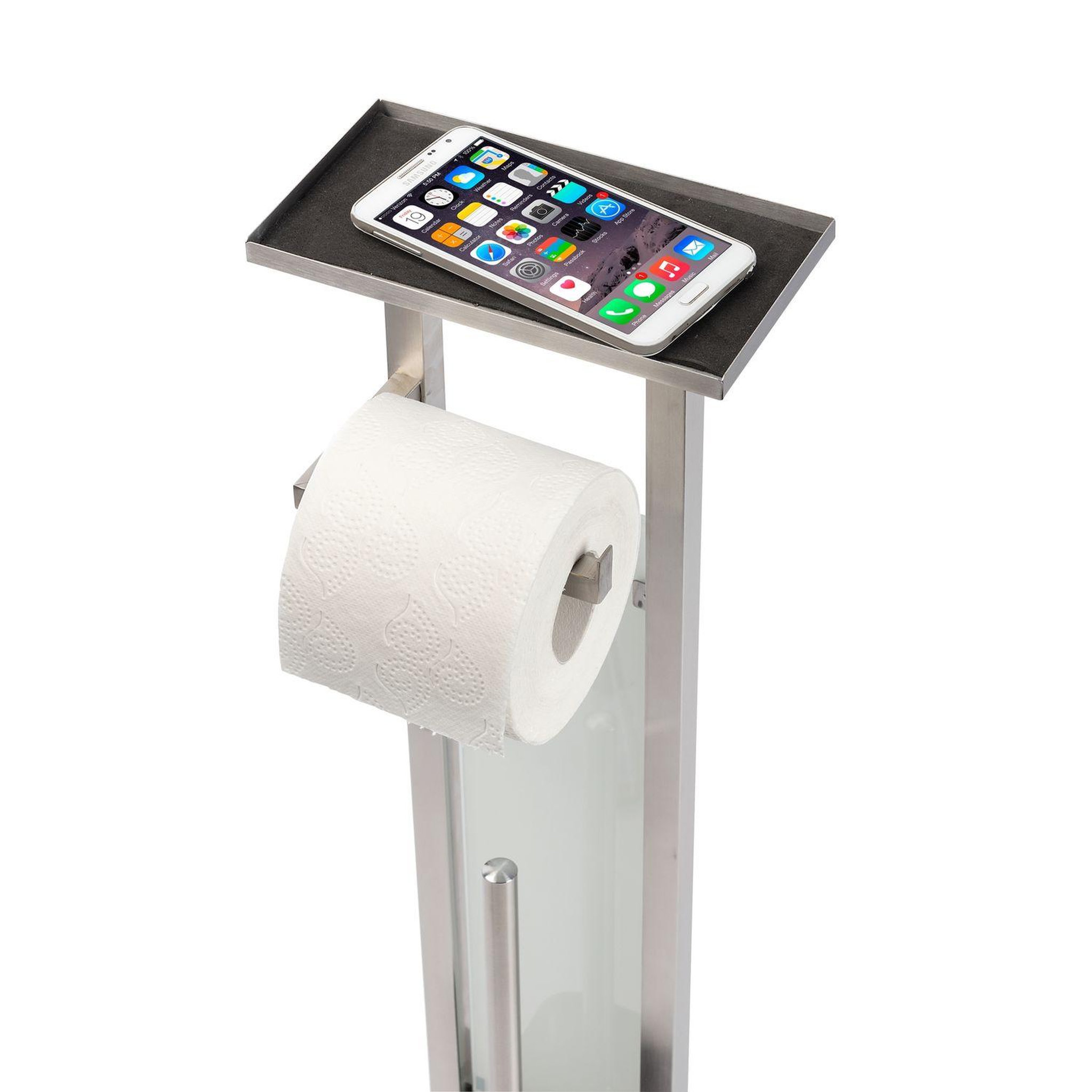 Voir la diapositive 5 : Wenko Valet design wc debar - h. 70 cm - gris