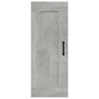 Voir la diapositive 5 : VIDAXL Armoire suspendue Gris beton 35x34x90 cm Bois d'ingenierie
