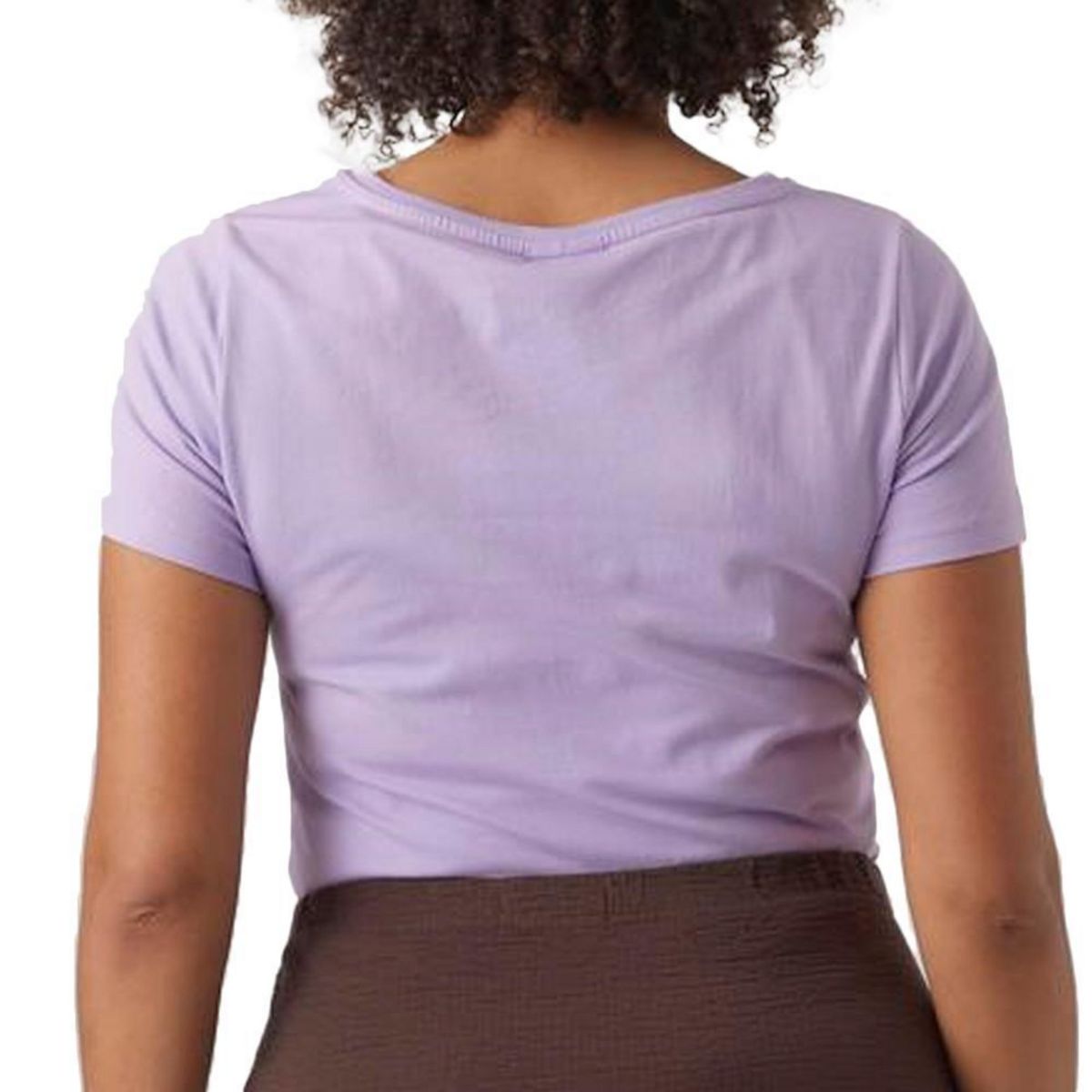 MAMALICIOUS T Shirt Mauve Femme Mamalicious Meryl