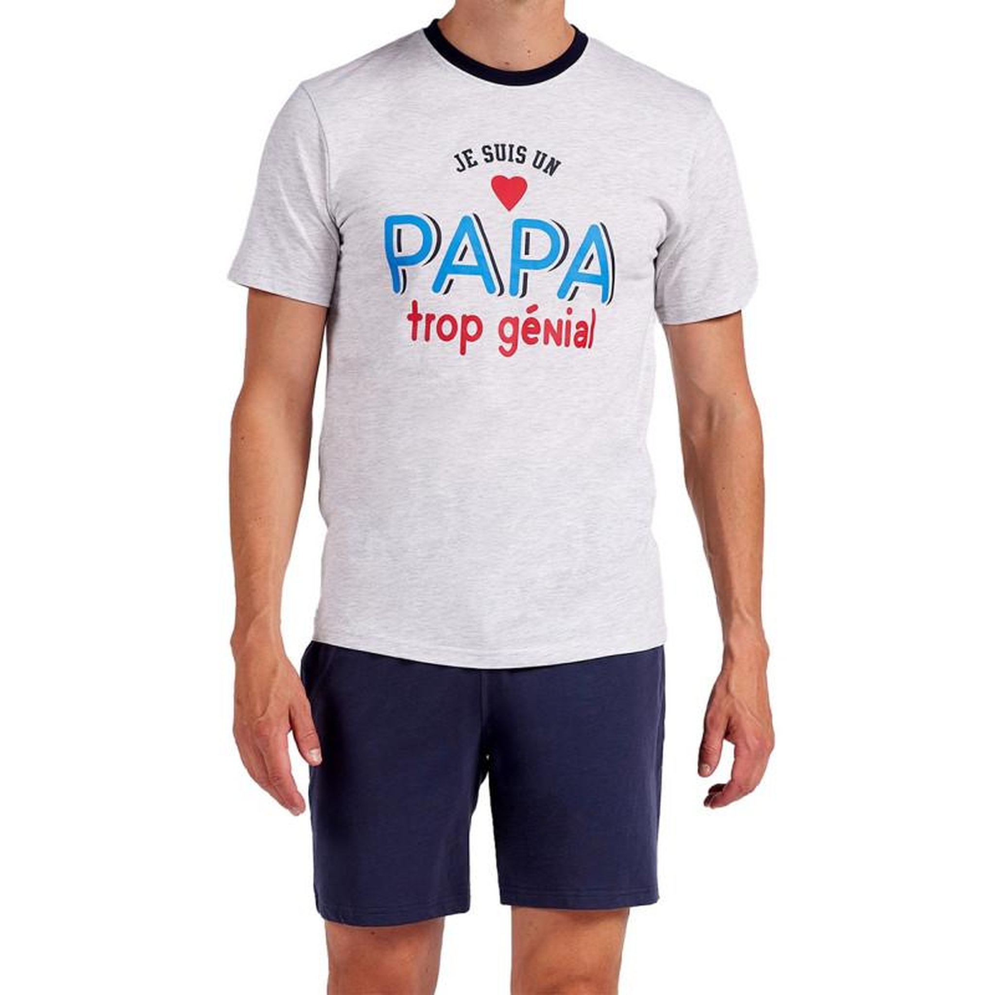 Voir la diapositive 1 : OZABI Pyjama Court COTON