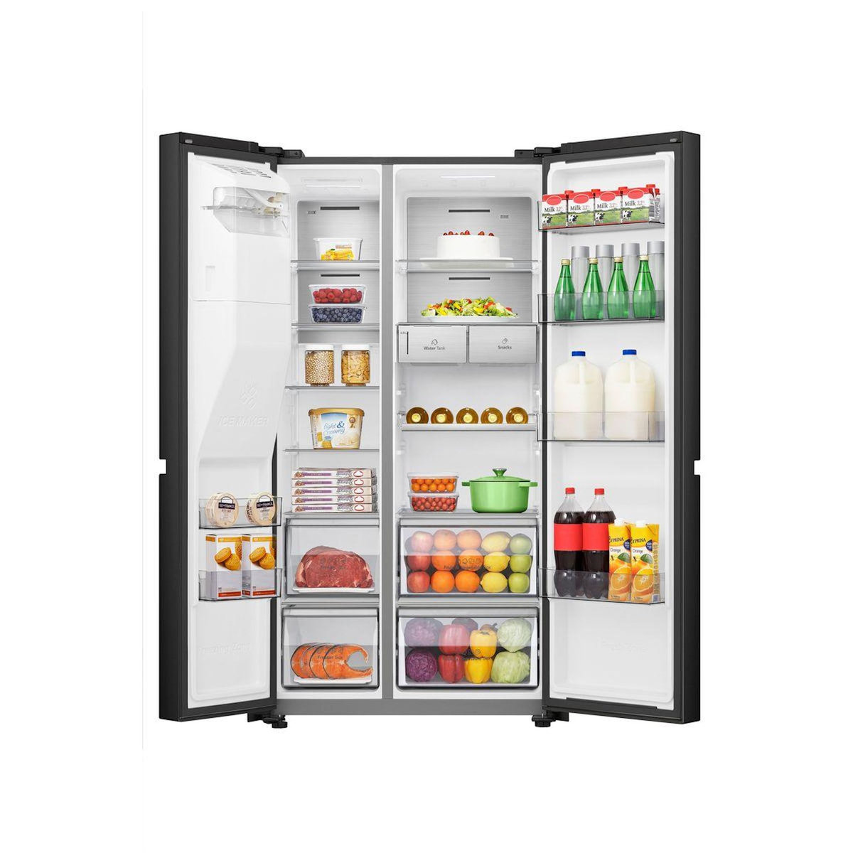 Hisense Réfrigérateur Américain RS818N4TFC