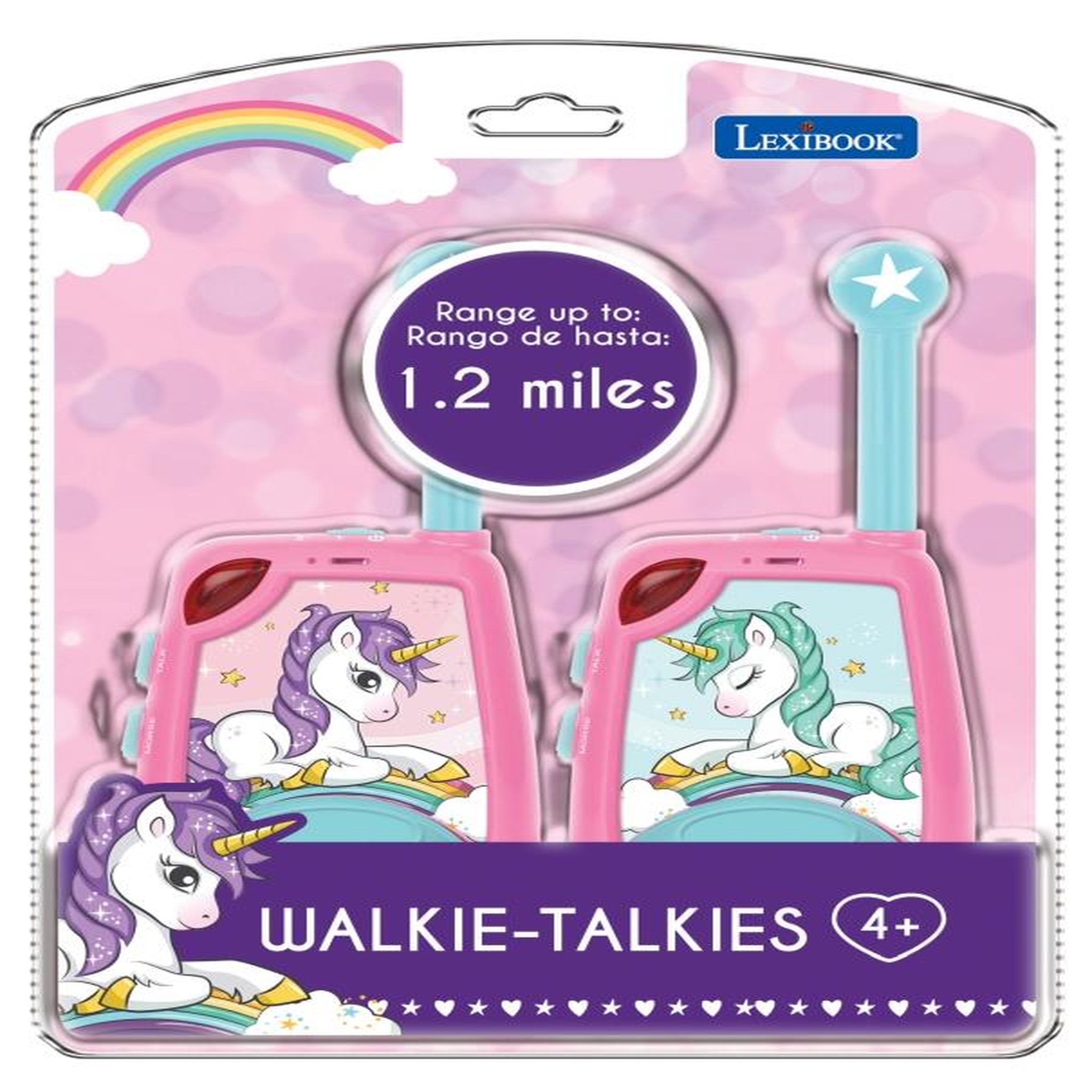 Voir la diapositive 6 : Lexibook Talkie-Walkies Licorne portée 2km fonction morse