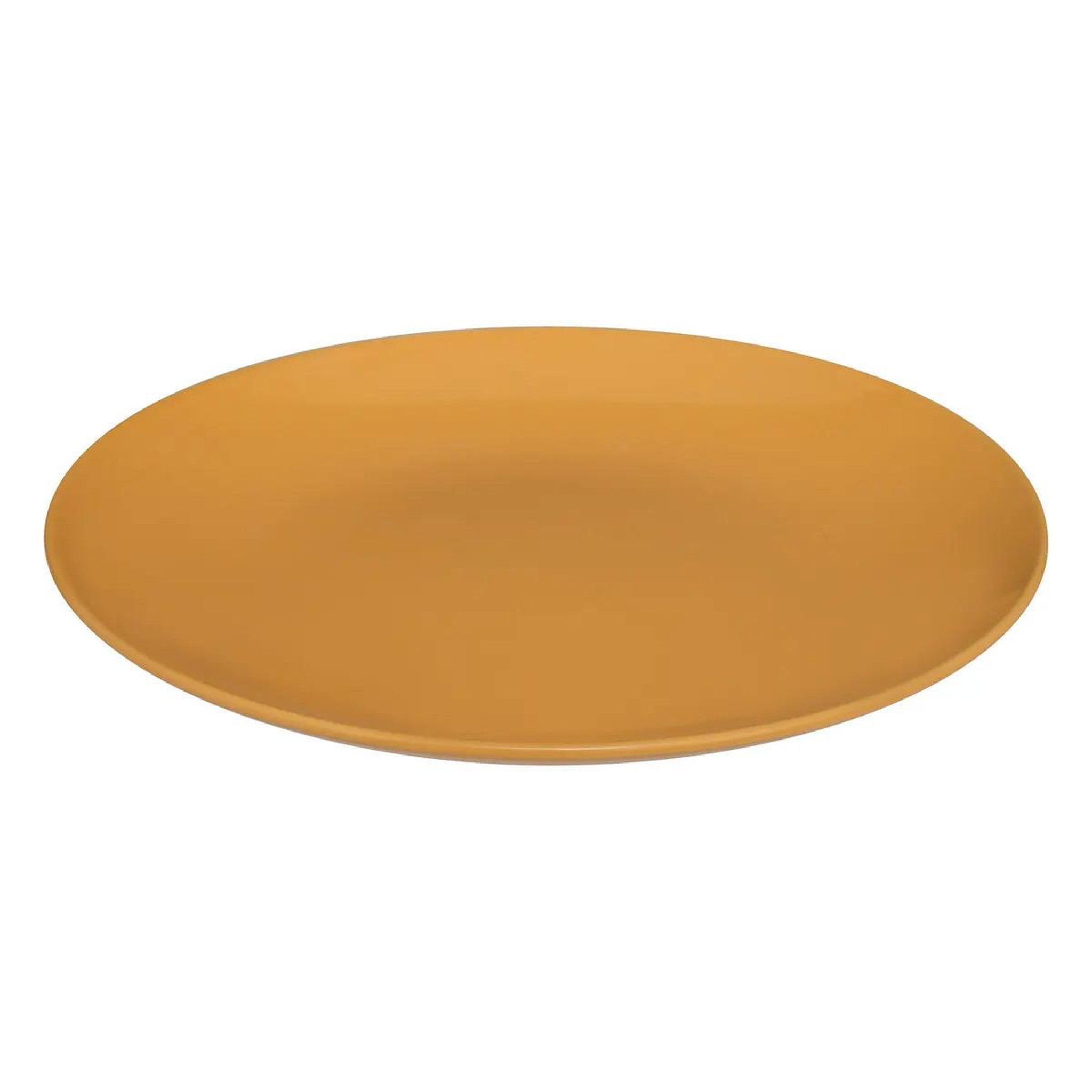 Voir la diapositive 2 : SECRET DE GOURMET Lot de 6 assiettes plates  colorama  26cm jaune