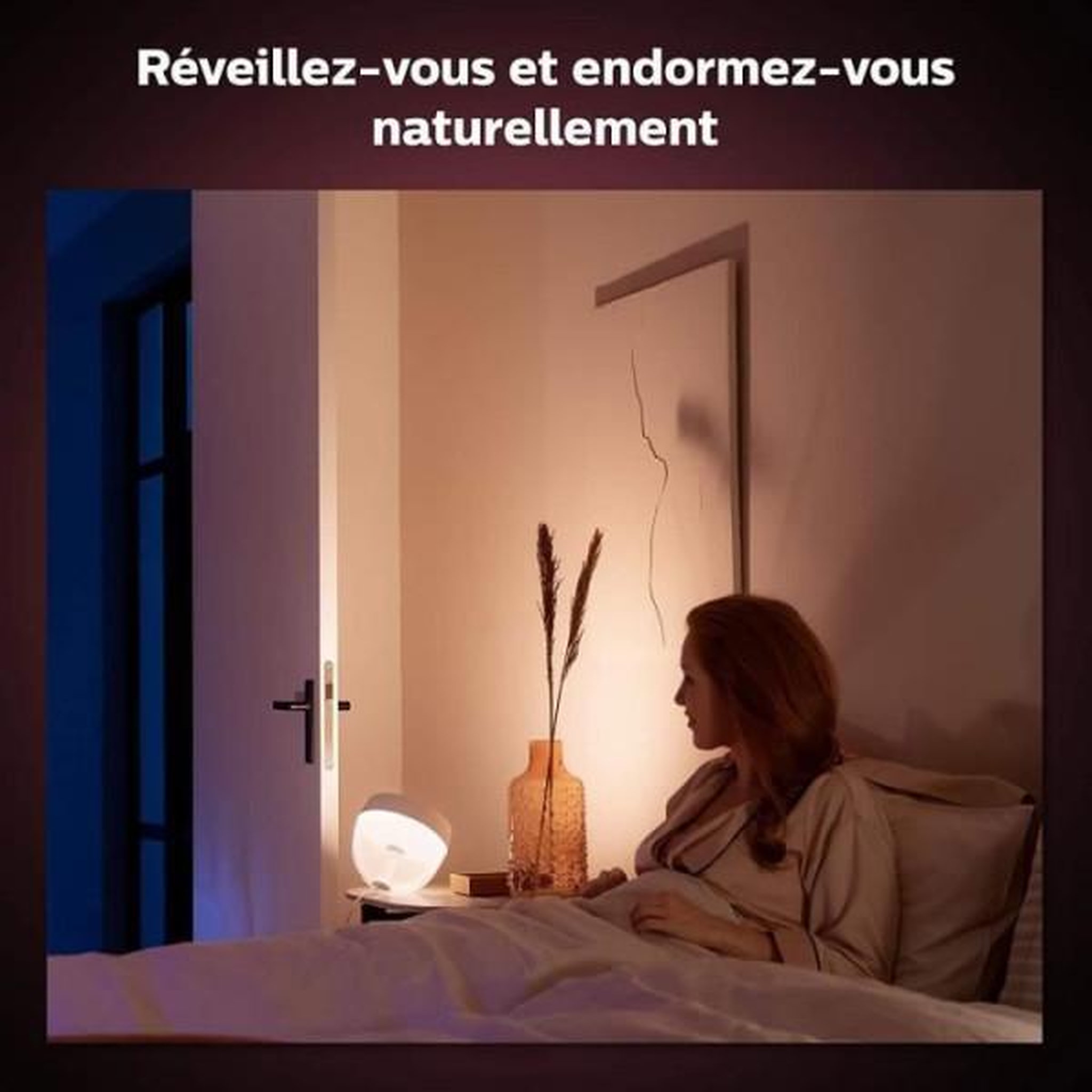 Voir la diapositive 6 : PHILIPS HUE Lampe connectée iris blanc white&color ambiance