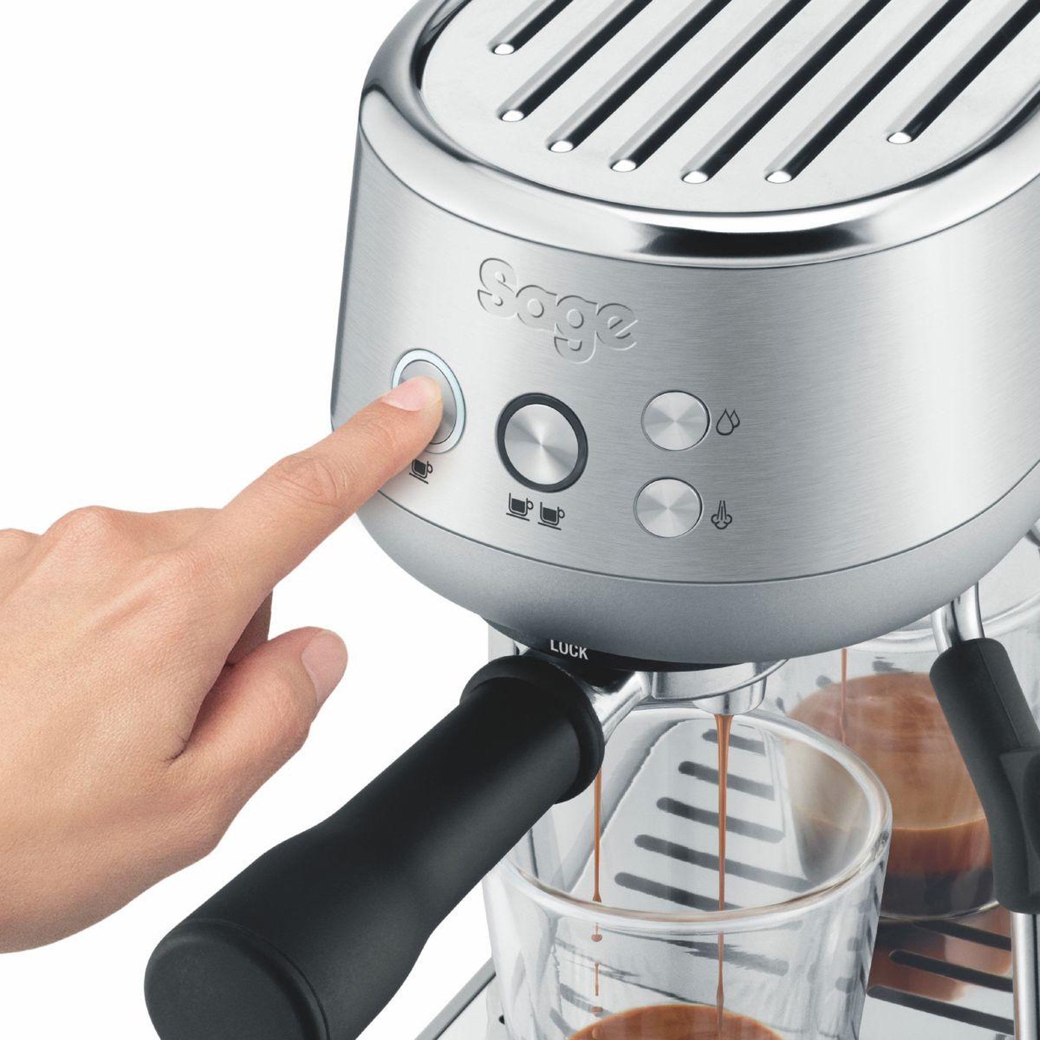Voir la diapositive 3 : SAGE APPLIANCES Machine à expresso bambino
