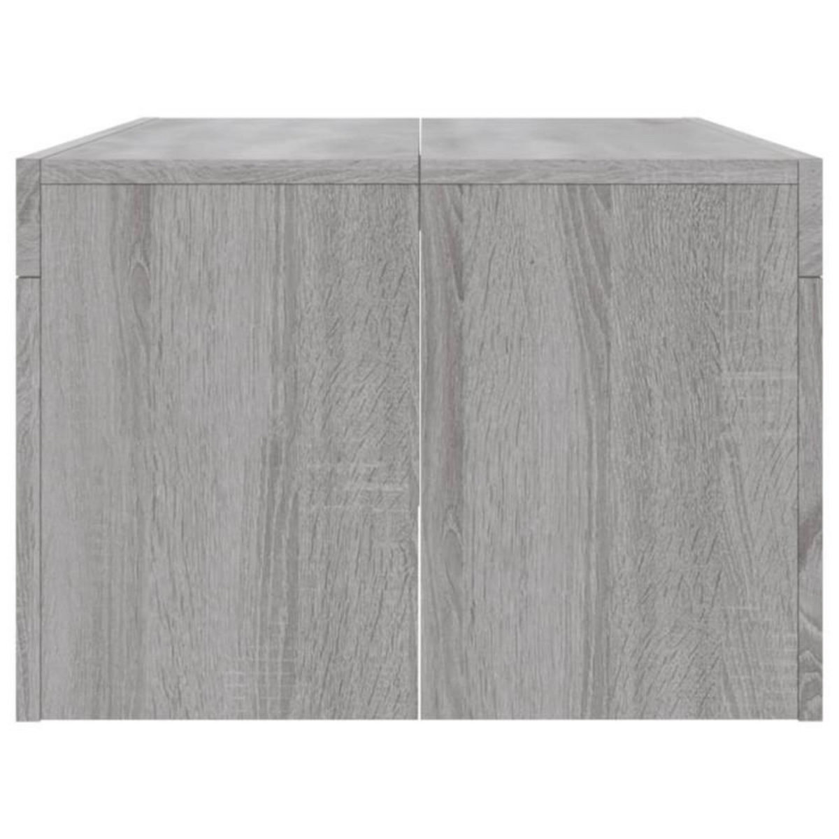 VIDAXL Table basse sonoma gris 102x50x36 cm bois d ingénierie