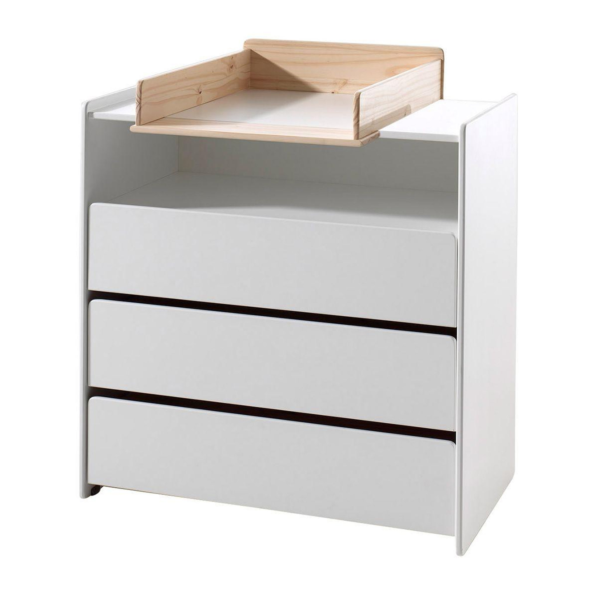 Voir la diapositive 2 : Paris Prix Plan à langer pour commode  kiddy  72cm naturel