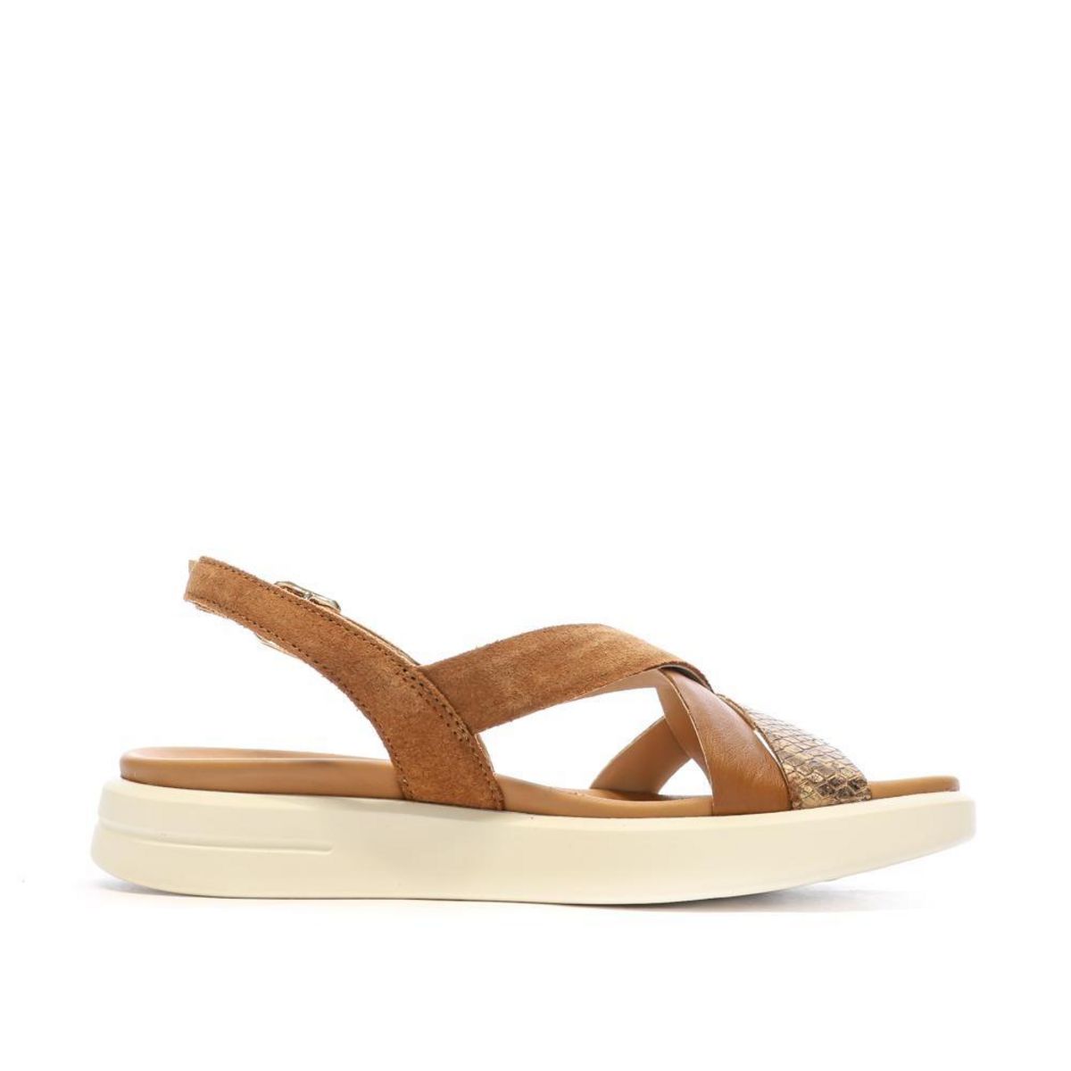 GEOX Sandales Cognac Femme Geox  Xand