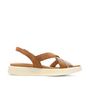 Voir la diapositive 2 : GEOX Sandales Cognac Femme Geox  Xand
