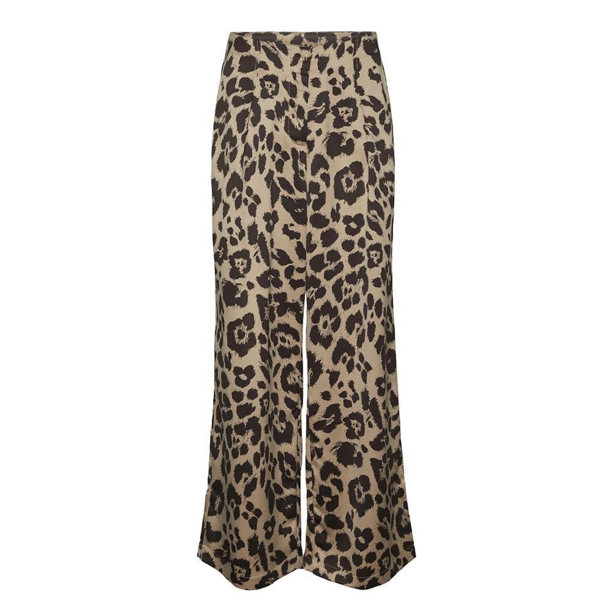 Vero Moda Pantalon Marron/Beige Femme Vero Moda Merle