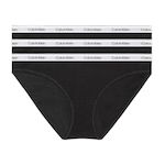 CALVIN KLEIN JEANS Sous vêtement /Blanc Femme Calvin Klein Jeans Bikini. Coloris disponibles : Noir