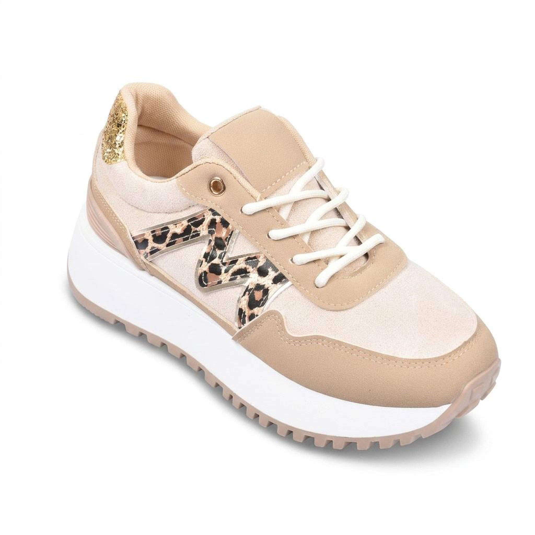 Voir la diapositive 1 : OZABI OZABI Baskets Runner Femme Mesh Logo W 4 Coloris
