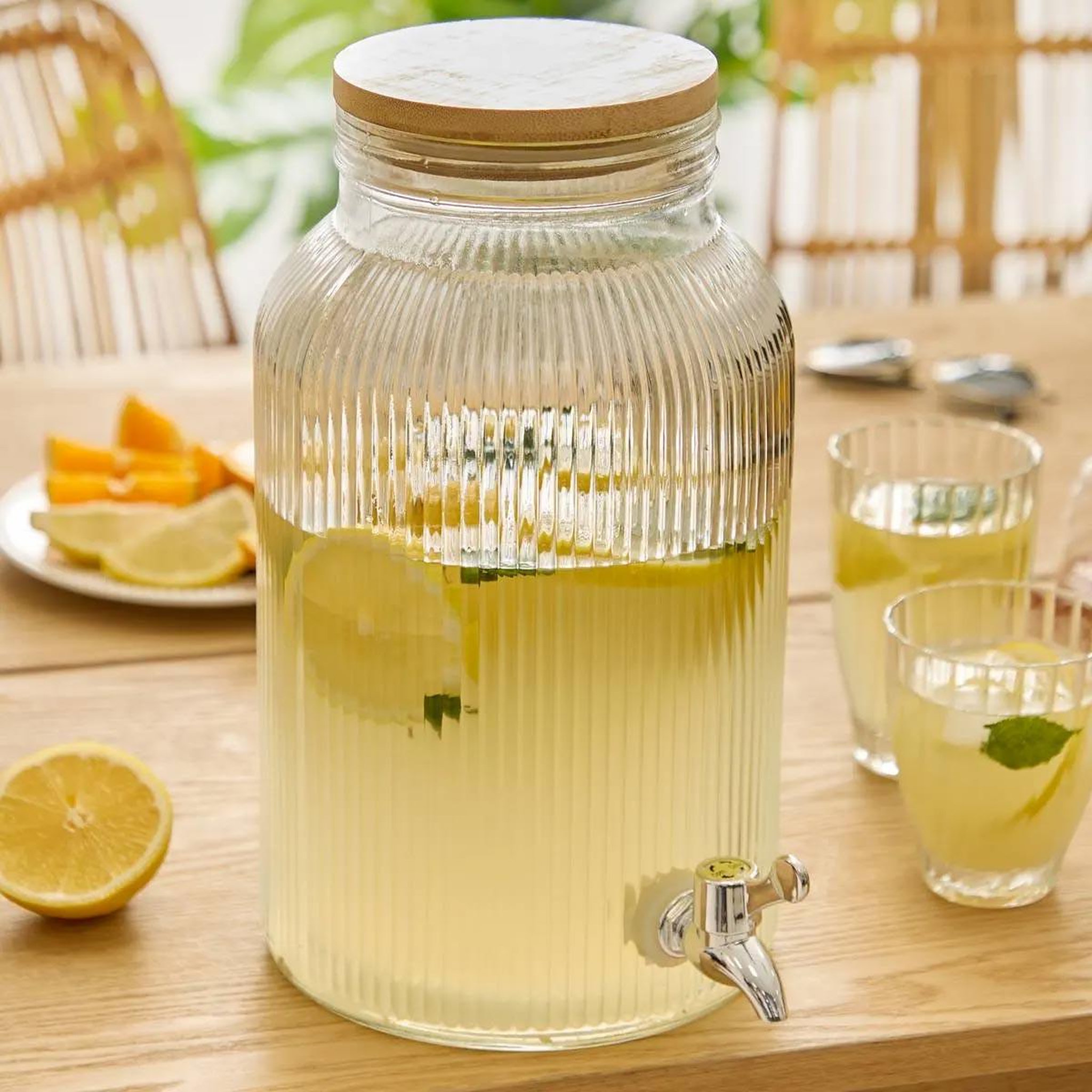 Voir la diapositive 4 : SECRET DE GOURMET Distributeur de boissons  line  6l transparent
