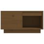 Voir la diapositive 5 : VIDAXL Table basse Marron miel 60x61x32,5 cm Bois massif de pin