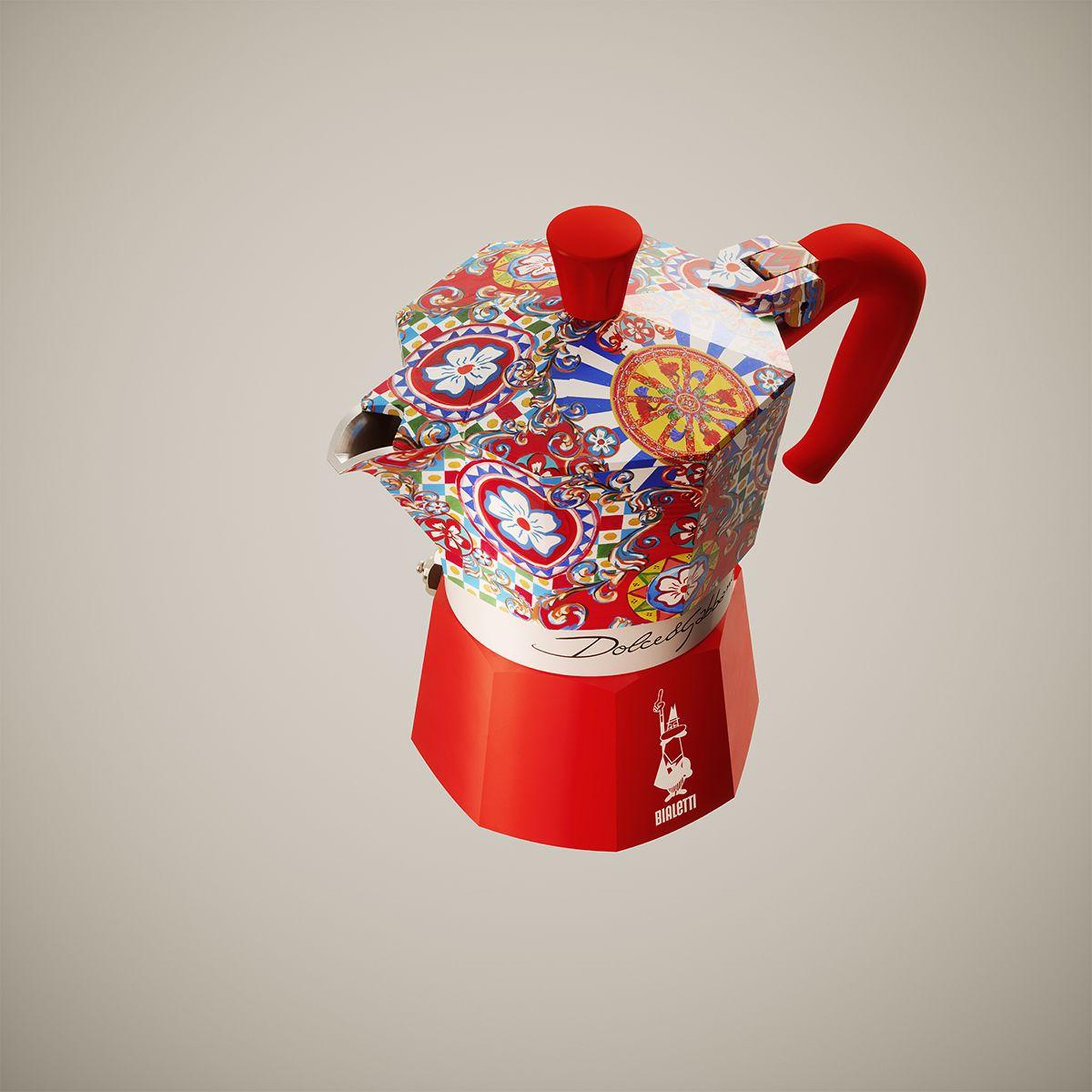 Voir la diapositive 5 : BIALETTI Cafetière italienne moka express 3 cups dolce gabbana