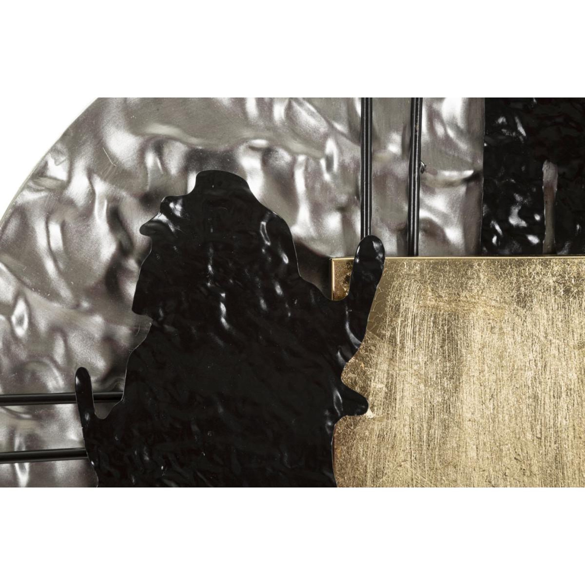 Voir la diapositive 3 : Paris Prix Déco murale en métal  cripton  71cm multicolore