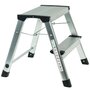 Voir la diapositive 1 : WERKAPRO Marchepied pliable en aluminium 2 marches WERKA PRO  H 40,4cm