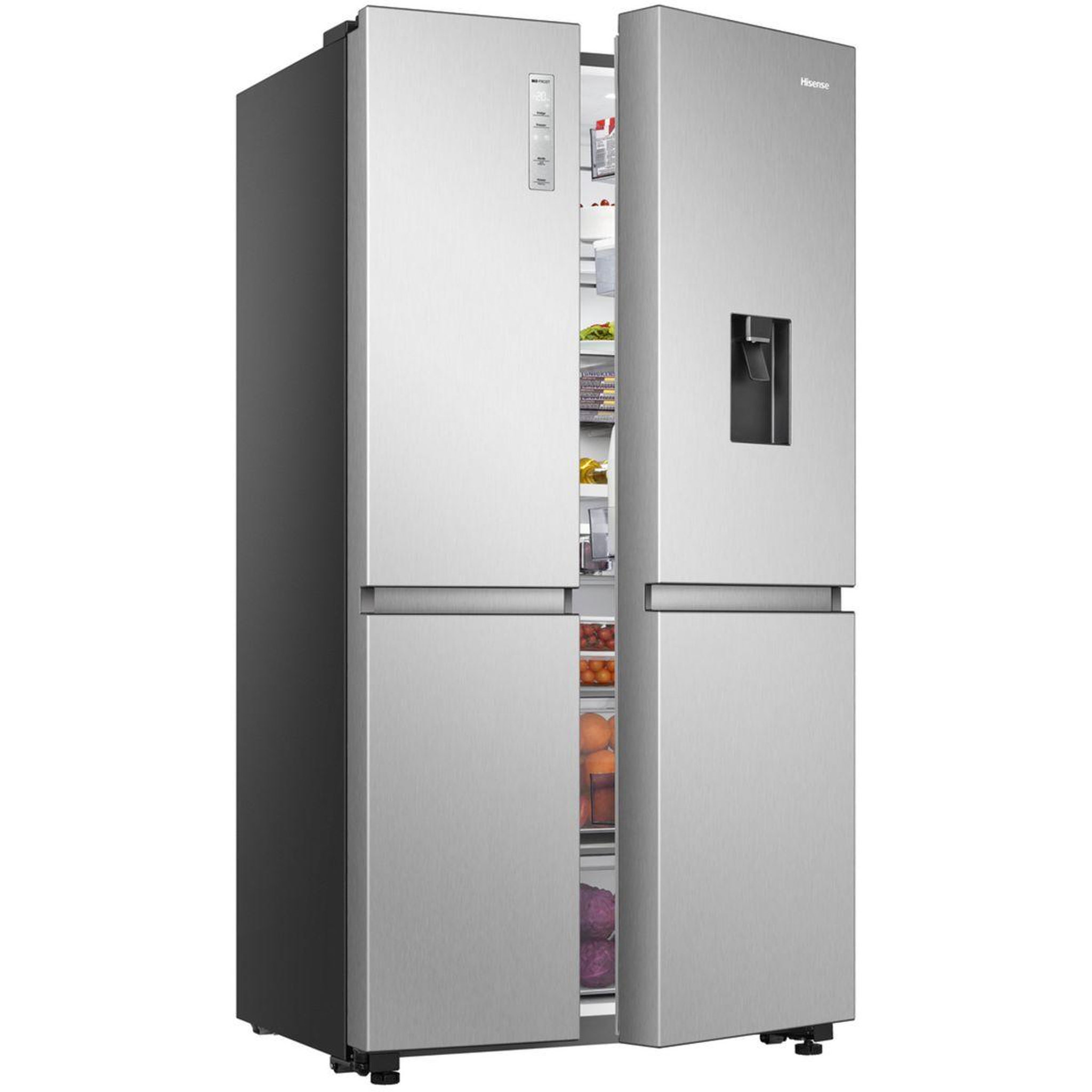 Voir la diapositive 4 : Hisense Réfrigérateur Américain RS840N4WCE