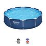 Voir la diapositive 2 : BESTWAY Bestway Piscine Steel Pro 305x76 cm