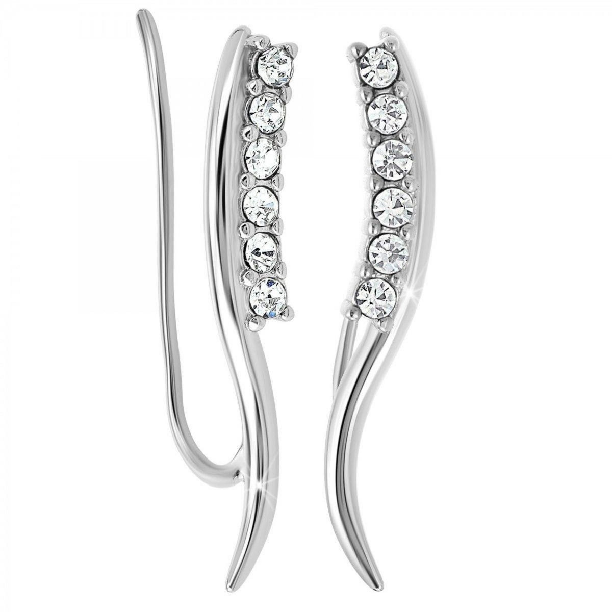 SC CRYSTAL Boucles d'oreilles SC Crystal ornées de Zirconium