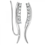 SC CRYSTAL Boucles d'oreilles SC Crystal ornées de Zirconium