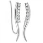 Voir la diapositive 1 : SC CRYSTAL Boucles d'oreilles SC Crystal ornées de Zirconium
