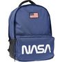 Voir la diapositive 2 : Sac à dos 2 compartiments bleu et noir NASA