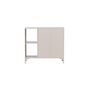 Voir la diapositive 5 : Paris Prix Buffet Design 2 Portes  Piring  110cm Beige