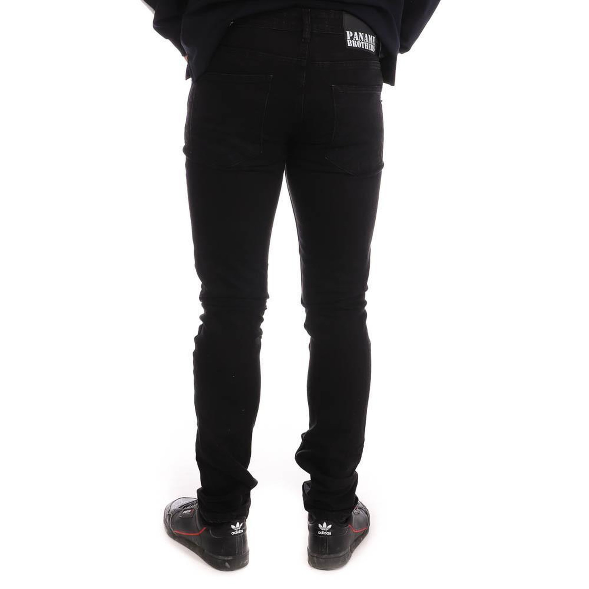 Voir la diapositive 2 : PANAME BROTHERS Jean Slim Noir Homme Paname Brothers Jimmy