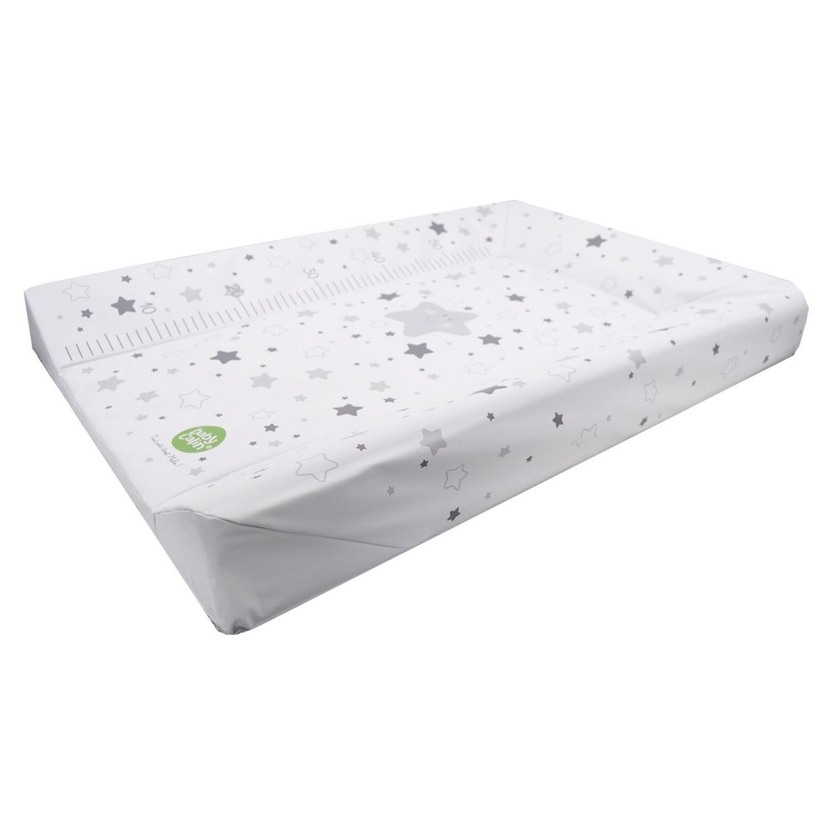 Babycalin Matelas à langer Luxe 50x70cm ETOILE GRIS CLAIR