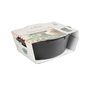 Voir la diapositive 2 : Crealys Cocotte Crealys Gourmet 9 litres noire ovale