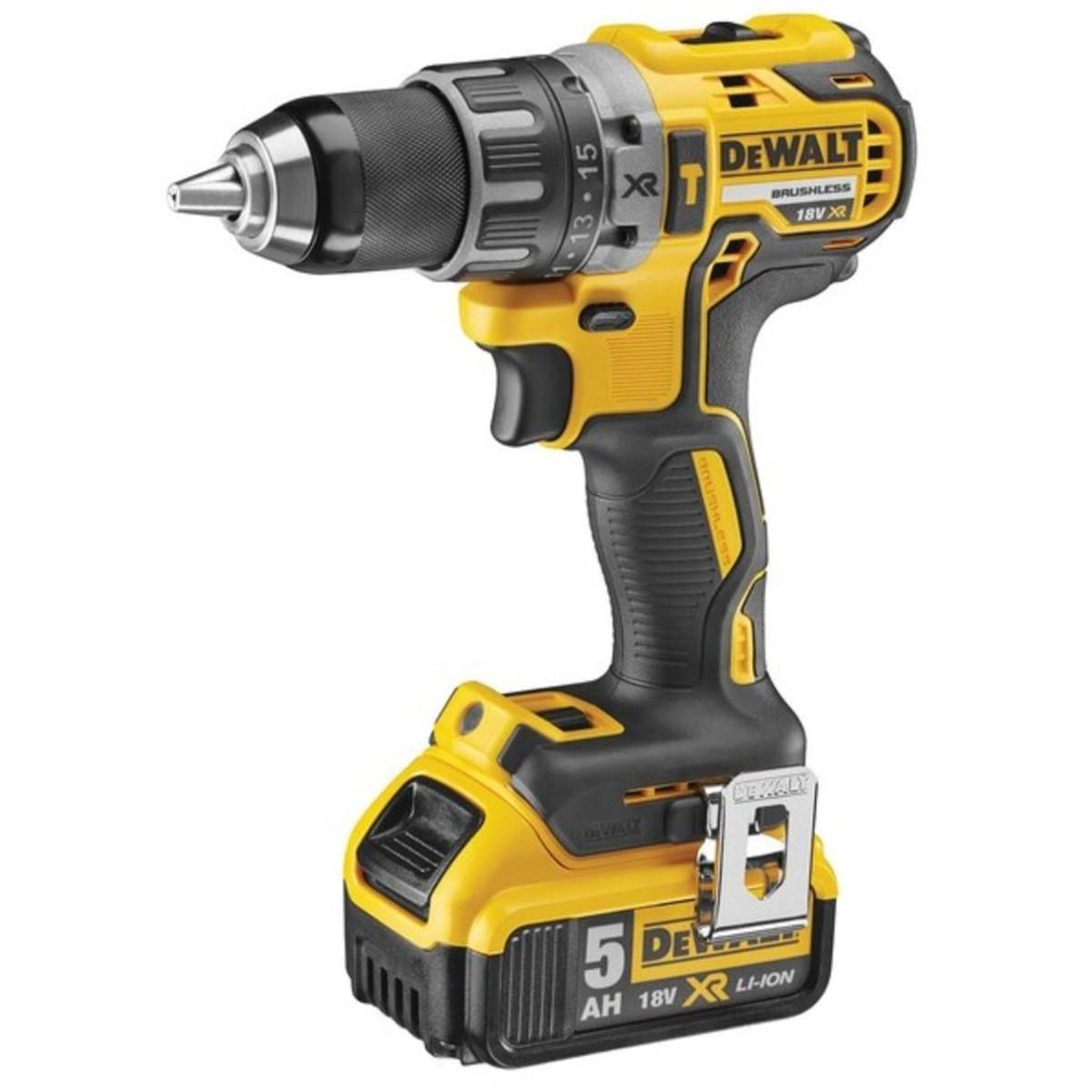 Voir la diapositive 2 : Dewalt Coffret perceuse visseuse à percussion et visseuse à chocs 18v - 5ah - dck266p2t