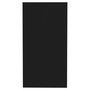 Voir la diapositive 5 : VIDAXL Table d appoint noir 50x26x50 cm bois d ingénierie