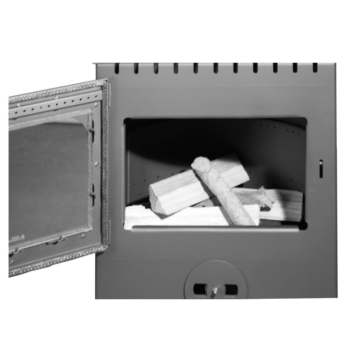 Juan Panadero Poêle hybride de bois et pellets - Fuji Eco Plus 16Kw