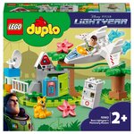 LEGO DUPLO Disney et Pixar 10962 - La Mission Planétaire de Buzz l&rsquo;Éclair, Jouet Robot Enfants