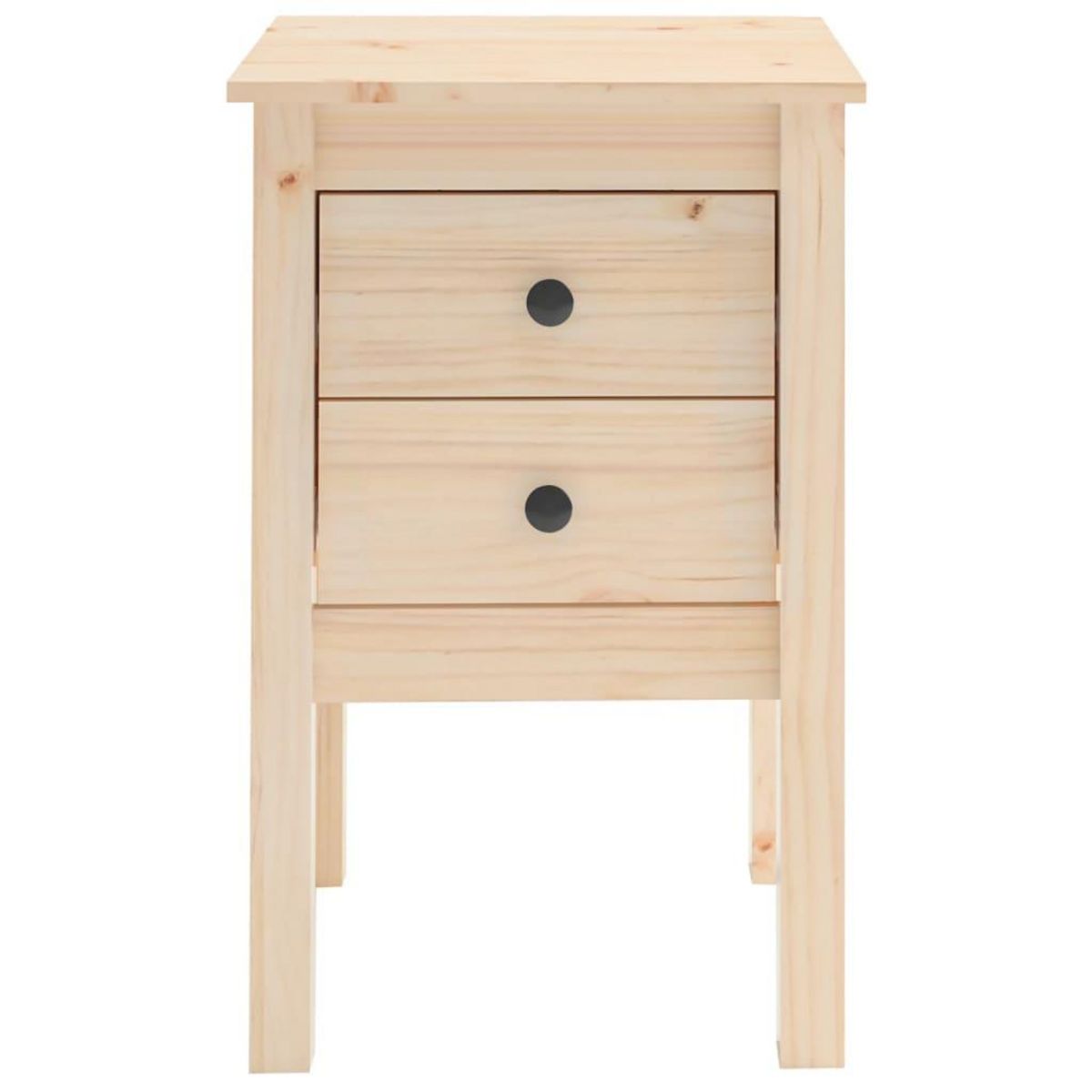 VIDAXL Table de chevet 40x35x61,5 cm Bois de pin massif