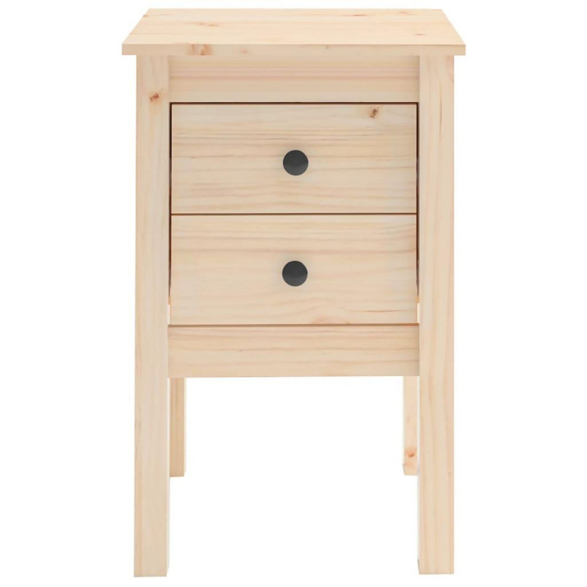 VIDAXL Table de chevet 40x35x61,5 cm Bois de pin massif