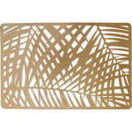 SECRET DE GOURMET Set de Table Design  Jungle Africa  28x43cm Or