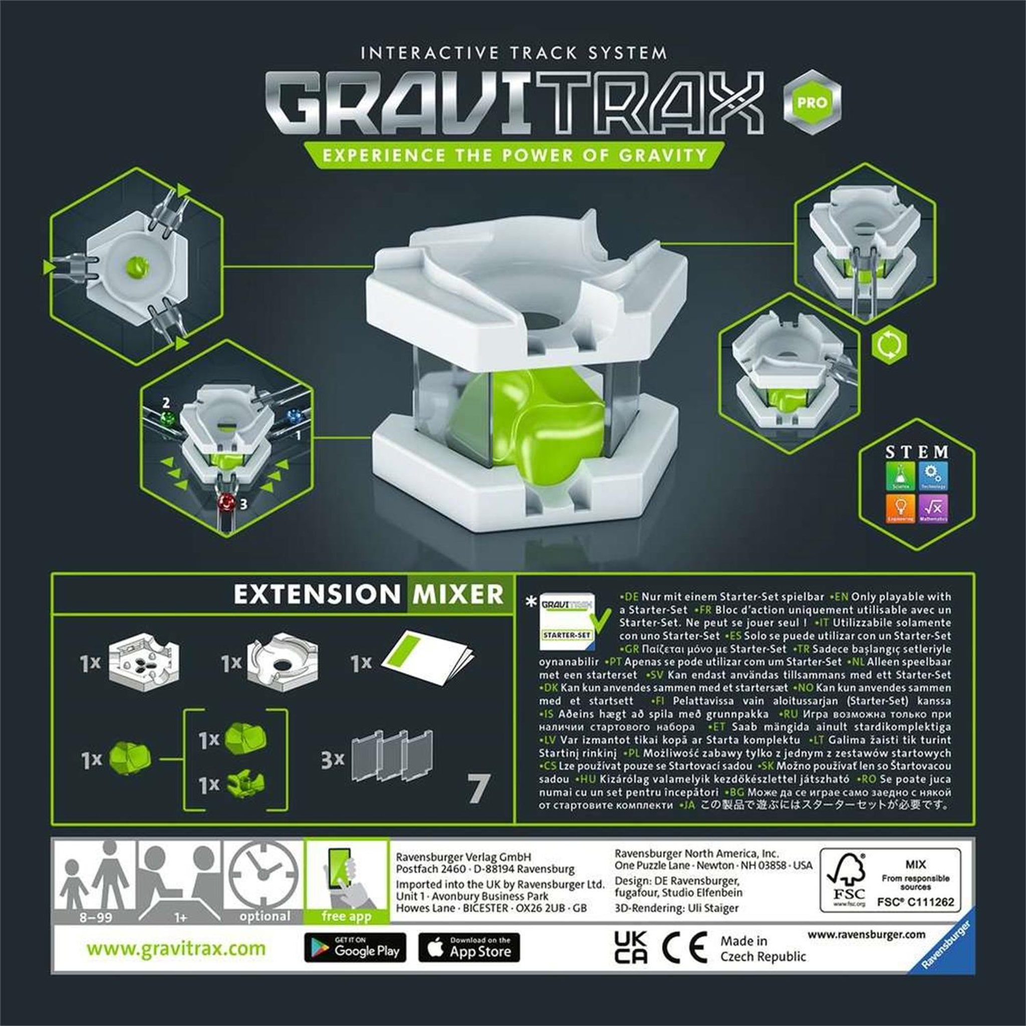 Voir la diapositive 2 : RAVENSBURGER GraviTrax PRO Mélangeur
