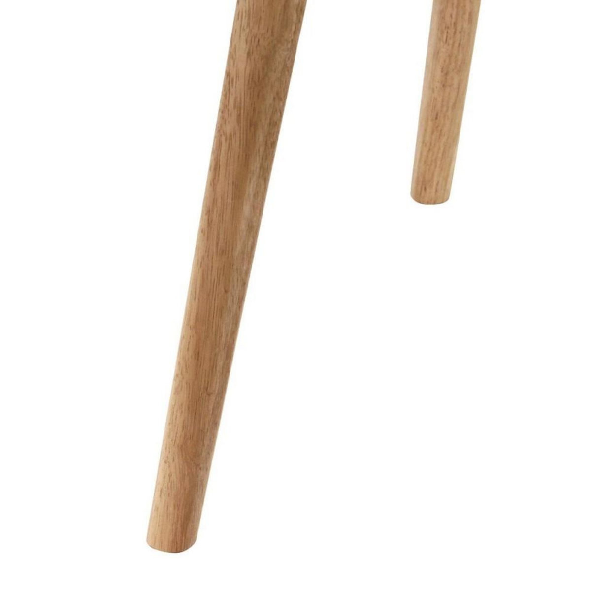 The Home Deco Factory Ensemble de 2 tables gigognes en verre trempé Galet