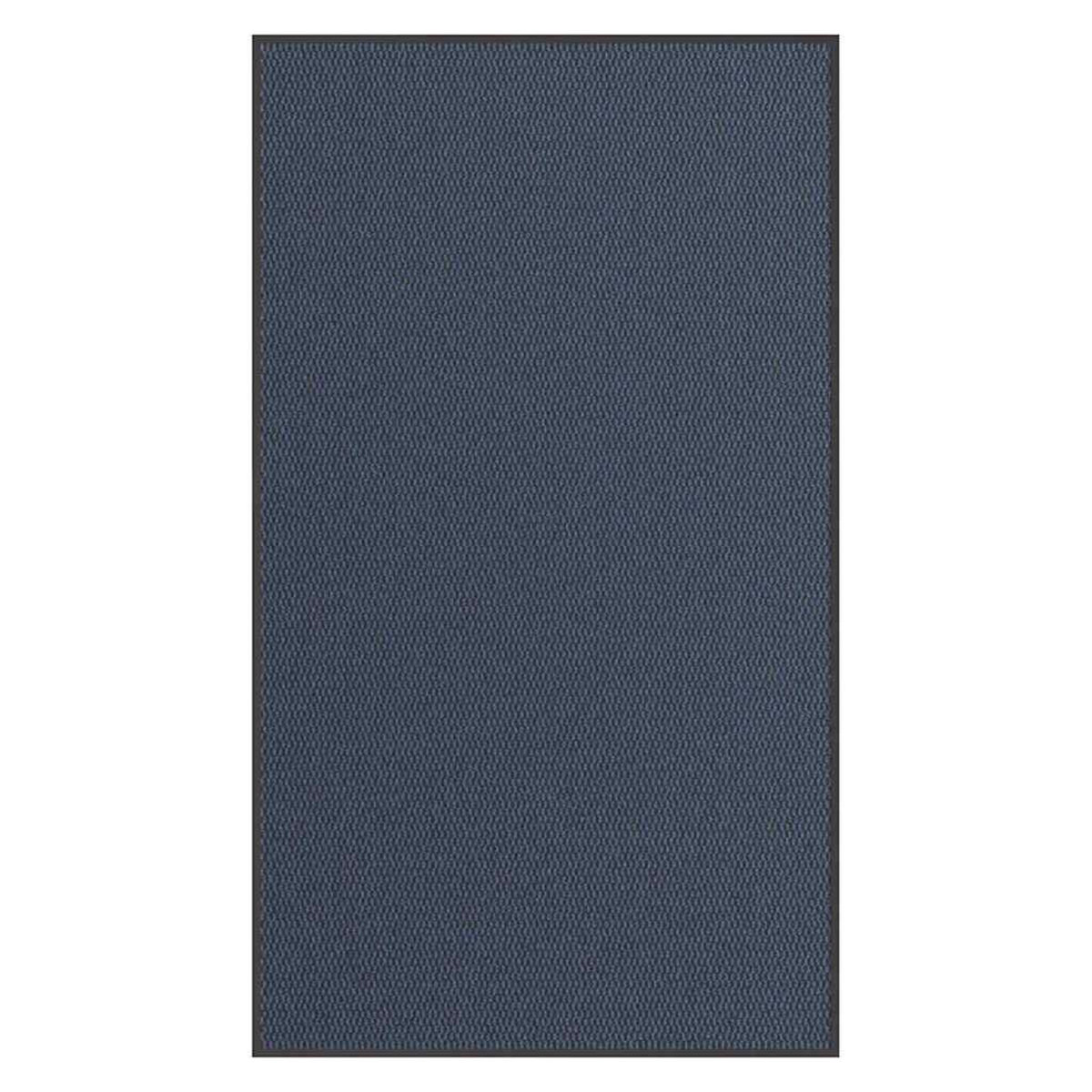 VIDAXL Paillasson bleu 115x200 cm