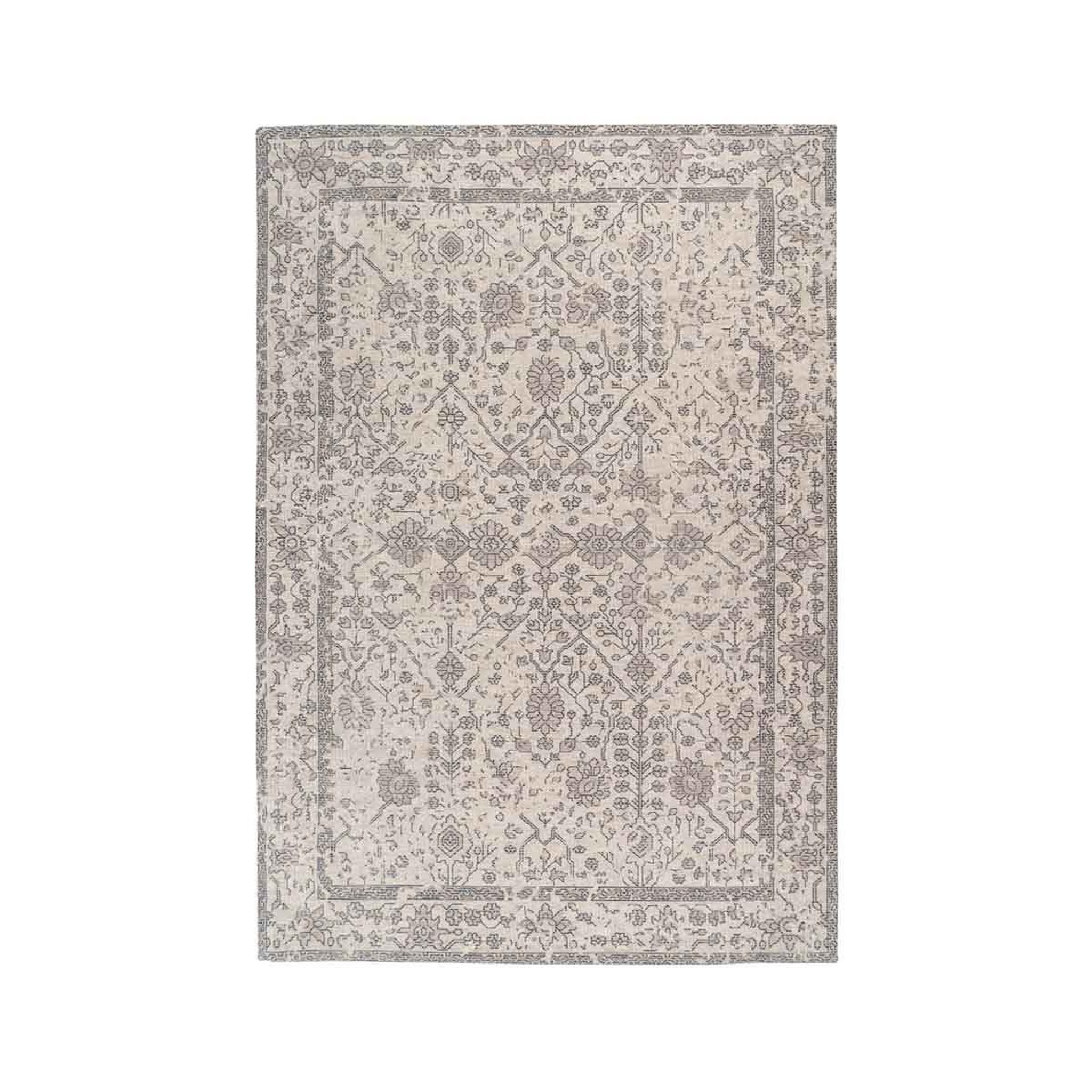 Voir la diapositive 1 : Paris Prix Tapis tissé vintage délavé  percy  crème