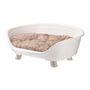 Voir la diapositive 2 : Ferplast Corbeille - FERPLAST - THRONE 6 - Avec coussin relax - Blanc